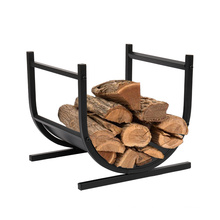 Free Shipping Fireplace Tools Log Holder U-Shaped Storage Firewood Rack